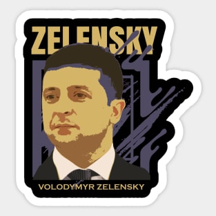 Volodymyr Zelensky Sticker